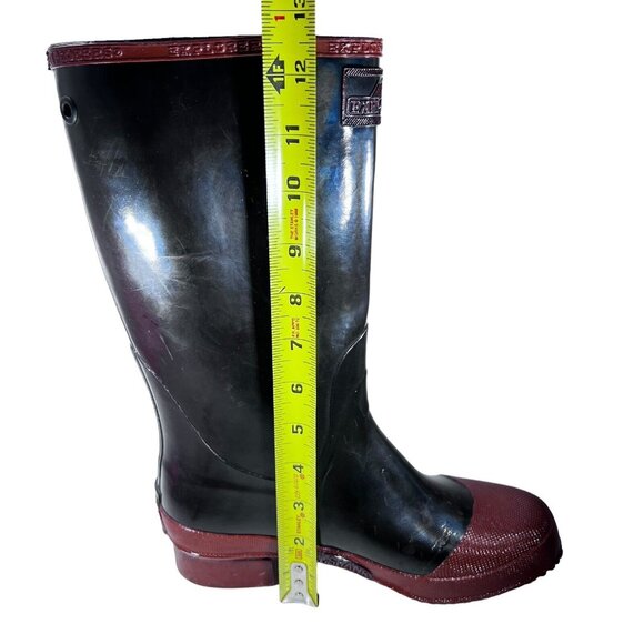Vintage Explorers Mens Size 5 Rubber Boots 100% Waterproof Steel Shank Wellies - Picture 12 of 12